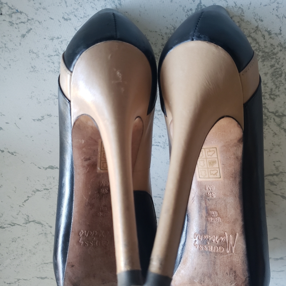 Guess by Marciano Platform Leather Pumps - Picture 9 of 10
